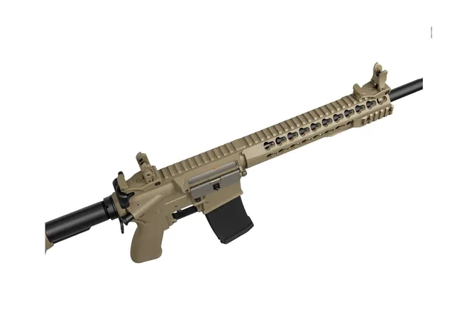 Страйкбольна гвинтівка Evolution Recon Superlite 14.5" Carbontech AEG 6 мм Tan Фото 3